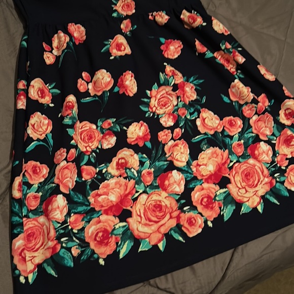 🌺NWT Nine Britton Stitch Fix Gwen Off Shoulder Midi Knit Dress - Picture 10 of 12